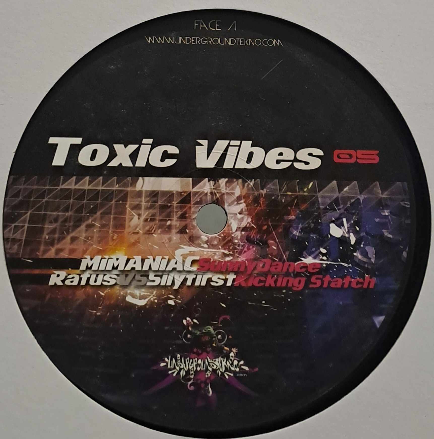 Toxic Vibes 05 - vinyle dubstep